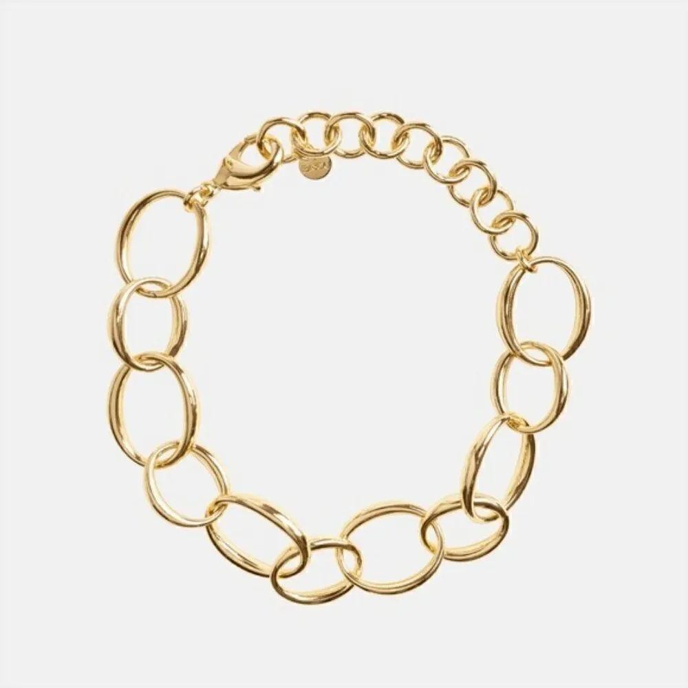 BaYou with Love Gold Link Bracelet - NWT